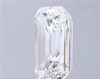 18.07ct G VVS2 Very Good Cut Emerald Lab Grown Diamond