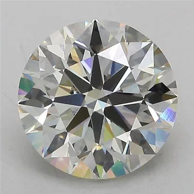 3.05ct J VS1 Excellent Cut Round Lab Grown Diamond