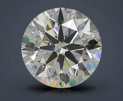 3.05ct J VS1 Excellent Cut Round Lab Grown Diamond