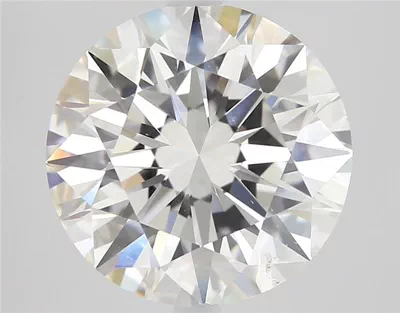 2.71ct G SI1 Rare Carat Ideal Cut Round Diamond