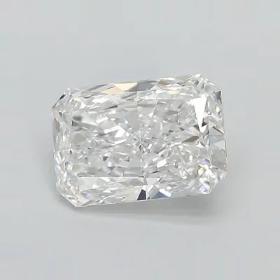 2.11ct D VS1 Rare Carat Ideal Cut Radiant Lab Grown Diamond