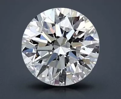 0.46ct F VVS2 Rare Carat Ideal Cut Round Diamond