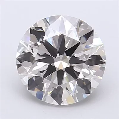 2.02ct H VS2 Rare Carat Ideal Cut Round Lab Grown Diamond