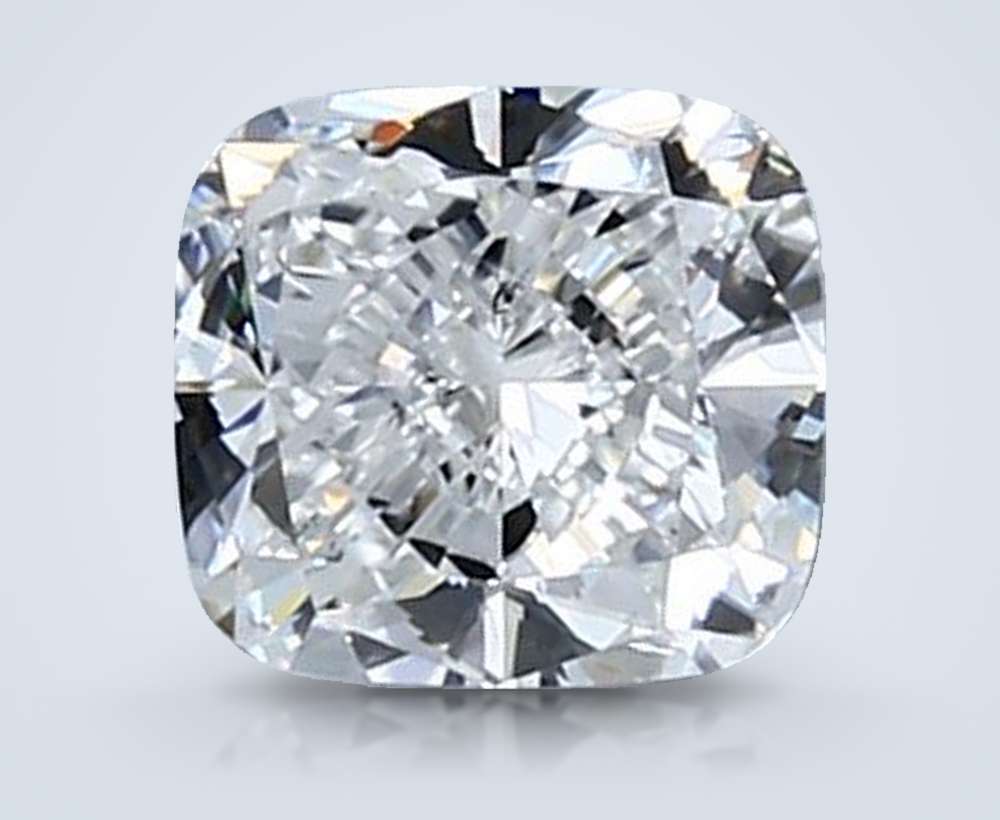 0.81ct E SI1 Very Good Cut Cushion Diamond
