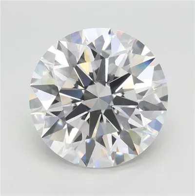 4.09ct F VVS2 Rare Carat Ideal Cut Round Lab Grown Diamond