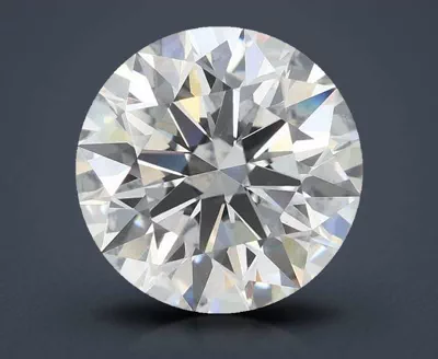 4.09ct F VVS2 Rare Carat Ideal Cut Round Lab Grown Diamond