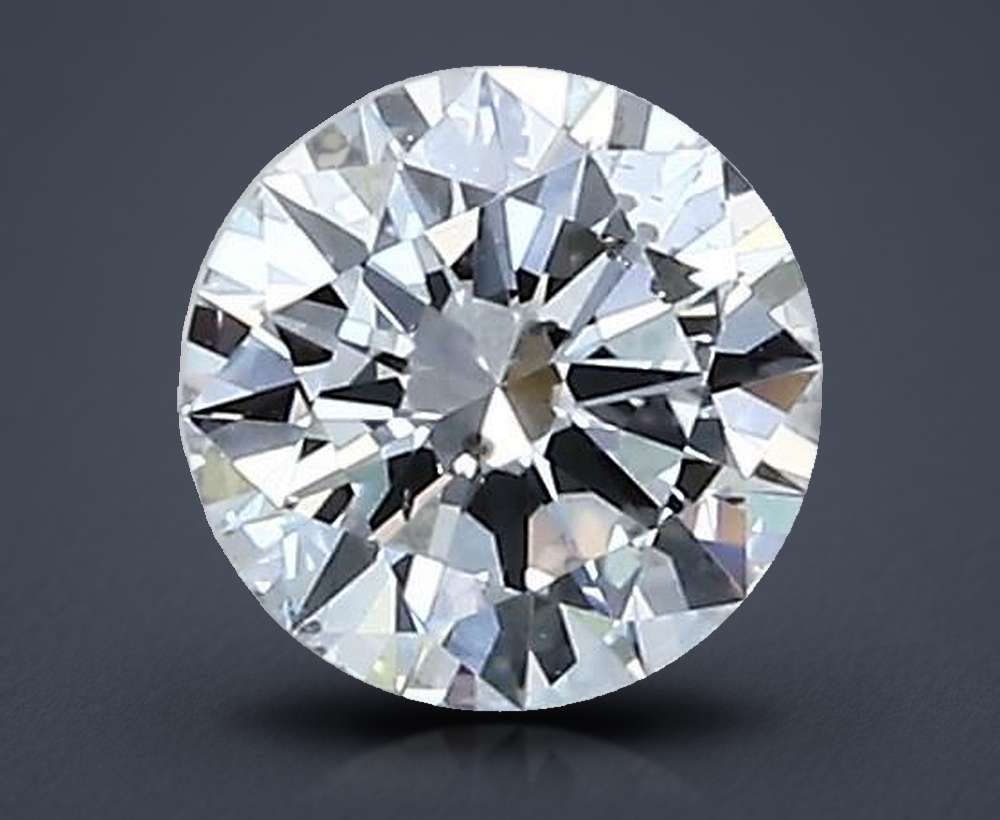 0.50ct D SI2 Rare Carat Ideal Cut Round Diamond