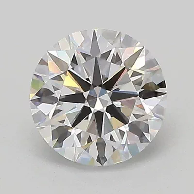 1.04ct D VS1 Rare Carat Ideal Cut Round Lab Grown Diamond