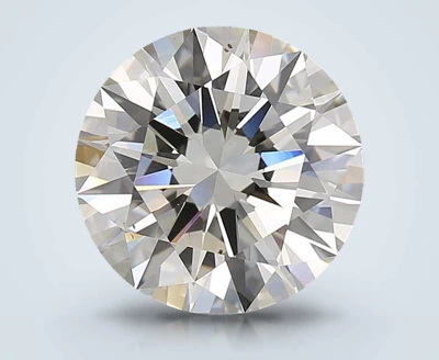 3.03ct K VS2 Excellent Cut Round Diamond