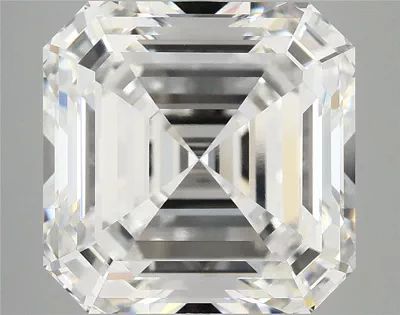 9.46ct F VVS2 Excellent Cut Asscher Lab Grown Diamond