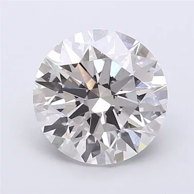 2.09ct F VS2 Rare Carat Ideal Cut Round Lab Grown Diamond