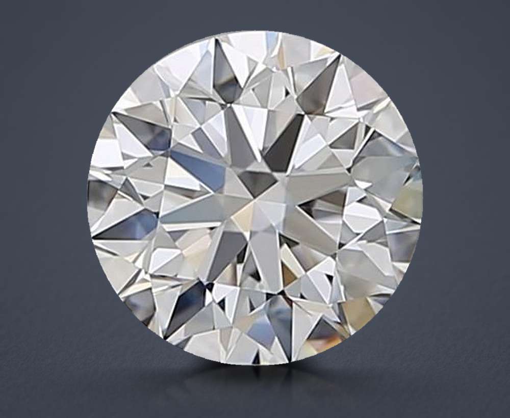 1.33ct D FL Rare Carat Ideal Cut Round Diamond