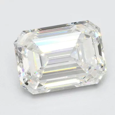 1.57ct E VS2 Rare Carat Ideal Cut Emerald Lab Grown Diamond
