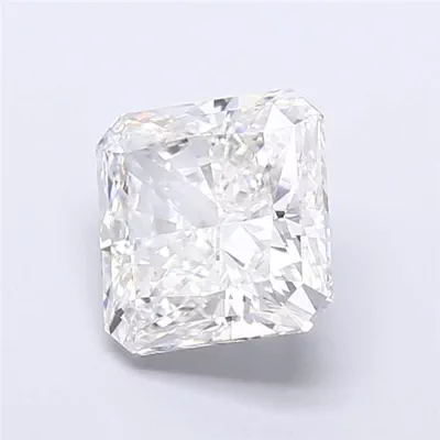 4.68ct F VS1 Rare Carat Ideal Cut Radiant Lab Grown Diamond