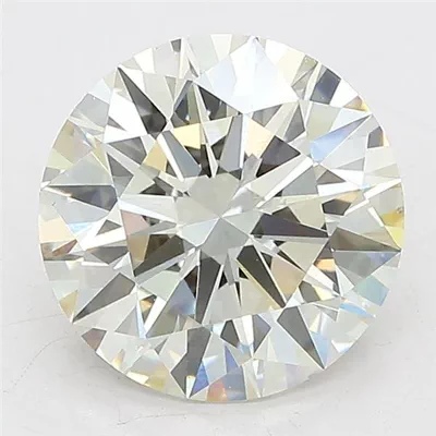 3.10ct J VS1 Rare Carat Ideal Cut Round Lab Grown Diamond