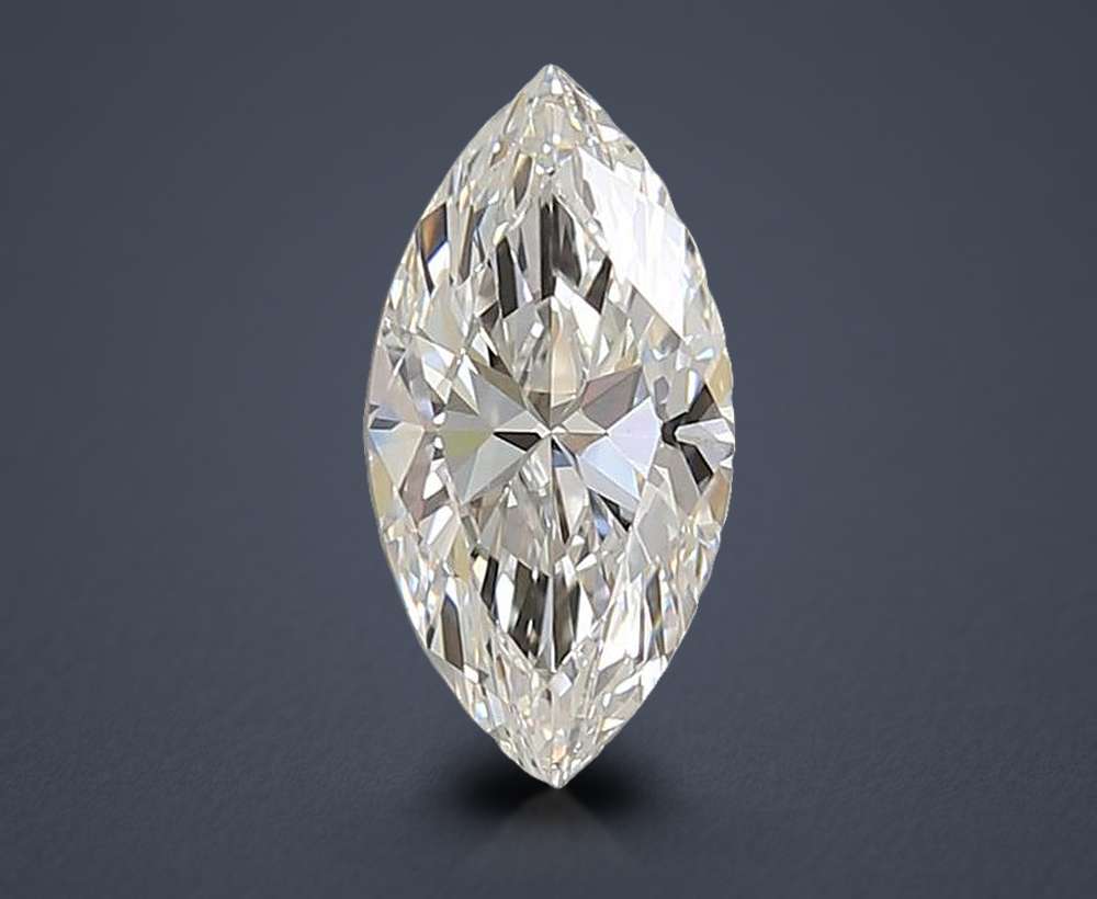 1.35ct E VVS2 Rare Carat Ideal Cut Marquise Lab Grown Diamond