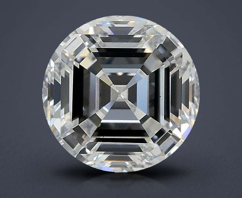 1.91ct E VS2 Rare Carat Ideal Cut Asscher Lab Grown Diamond