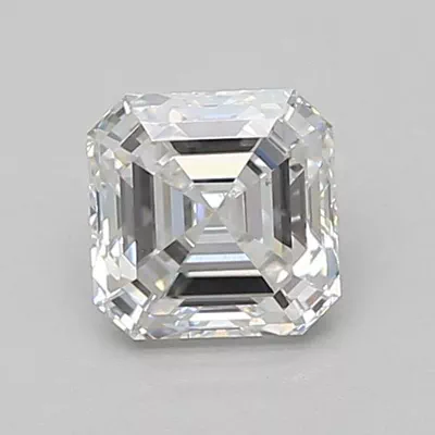 1.05ct D VVS2 Rare Carat Ideal Cut Asscher Lab Grown Diamond
