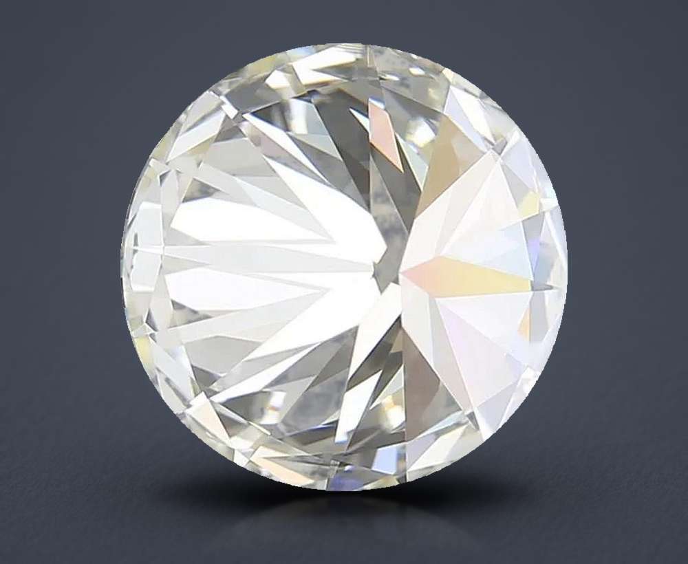 2.07ct J VVS1 Rare Carat Ideal Cut Round Diamond