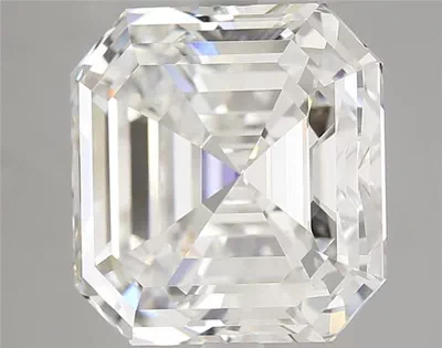 7.43ct E VVS2 Rare Carat Ideal Cut Asscher Lab Grown Diamond