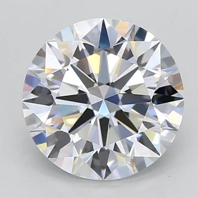 3.01ct D VVS1 Rare Carat Ideal Cut Round Lab Grown Diamond