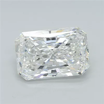 3.05ct E VVS2 Rare Carat Ideal Cut Radiant Lab Grown Diamond