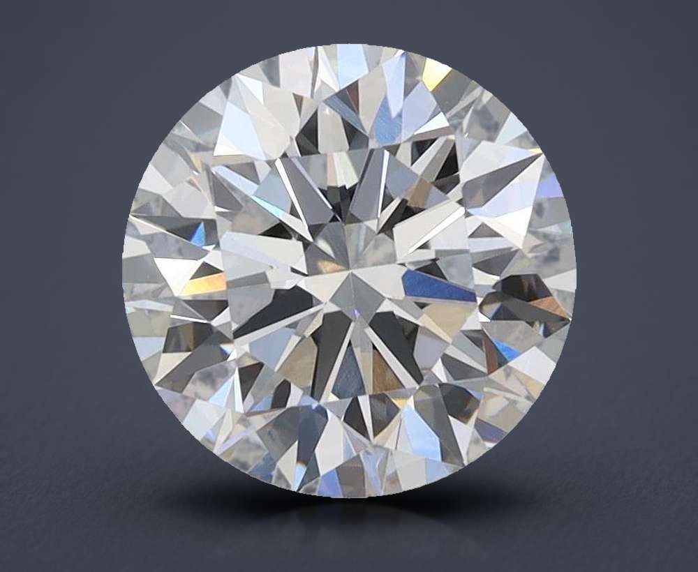 2.01ct F FL Rare Carat Ideal Cut Round Lab Grown Diamond