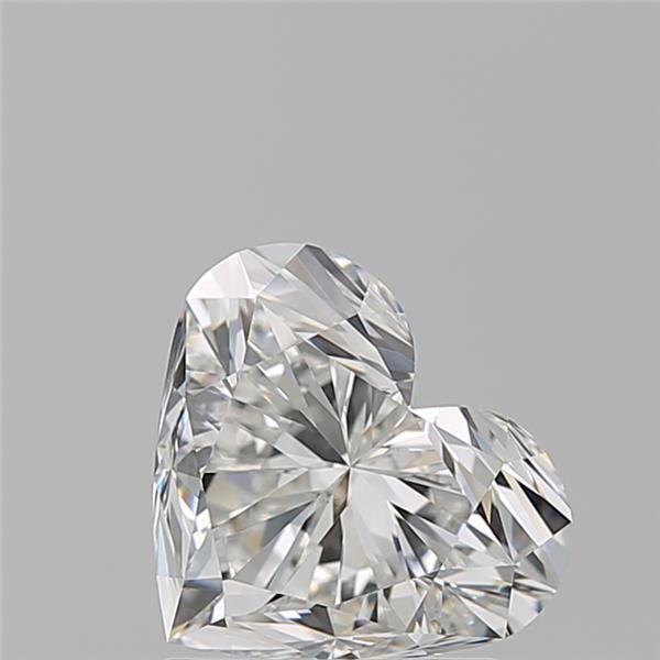1.70ct H VVS2 Rare Carat Ideal Cut Heart Diamond