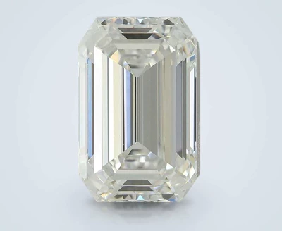 5.14ct F VS1 Rare Carat Ideal Cut Emerald Lab Grown Diamond