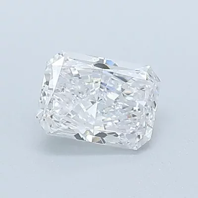 0.52ct D SI1 Very Good Cut Radiant Diamond