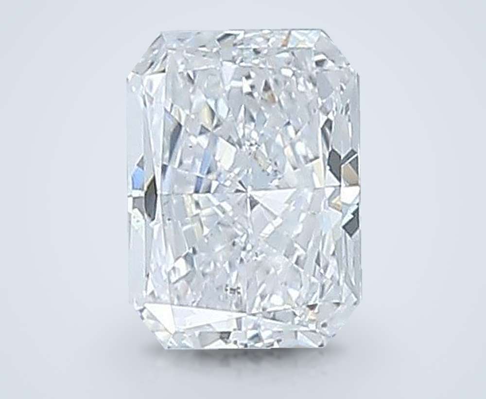 0.52ct D SI1 Very Good Cut Radiant Diamond