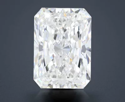 15.61ct F VVS2 Rare Carat Ideal Cut Radiant Lab Grown Diamond