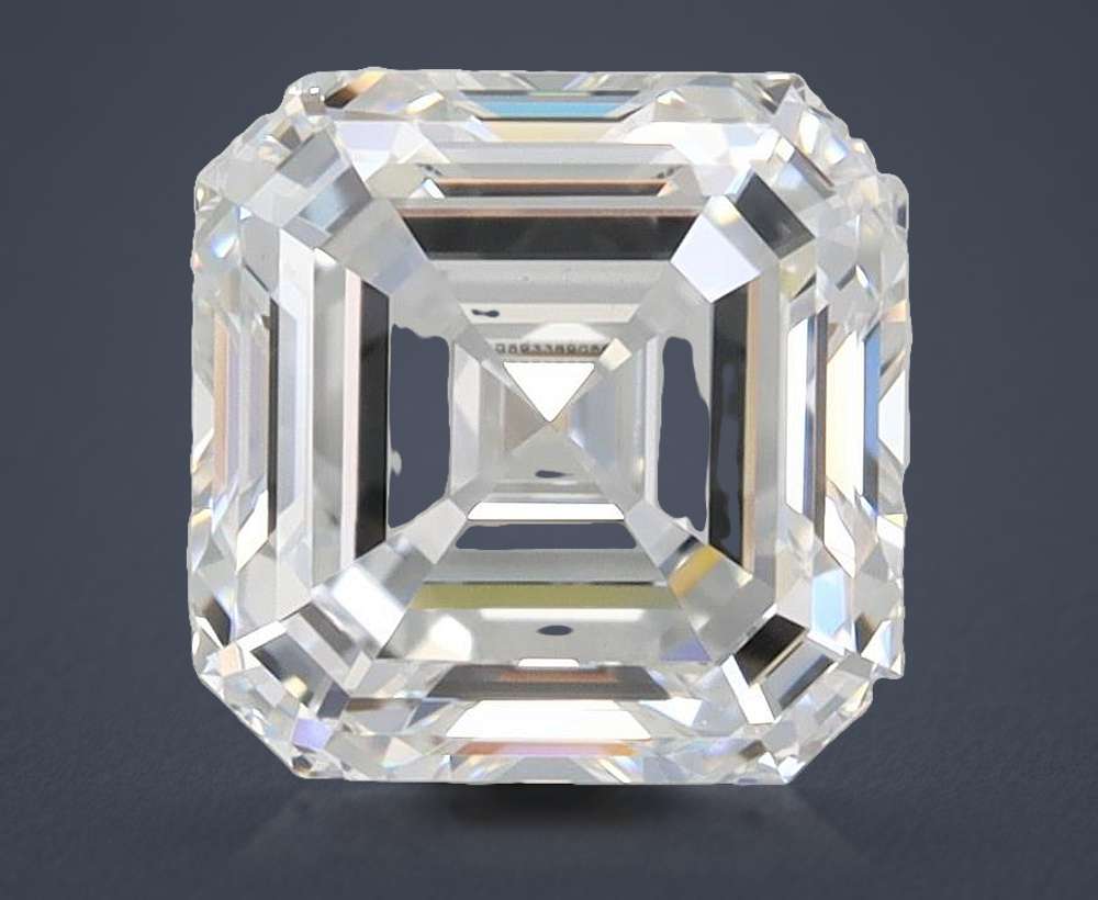 1.54ct E VS1 Rare Carat Ideal Cut Asscher Lab Grown Diamond