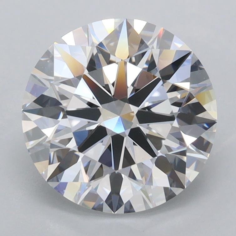 2.25ct D VVS1 Rare Carat Ideal Cut Round Lab Grown Diamond
