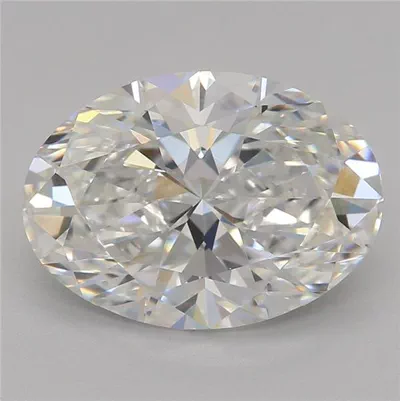 2.04ct E VVS2 Rare Carat Ideal Cut Oval Lab Grown Diamond