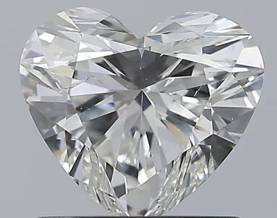 1.01ct I SI2 Rare Carat Ideal Cut Heart Diamond