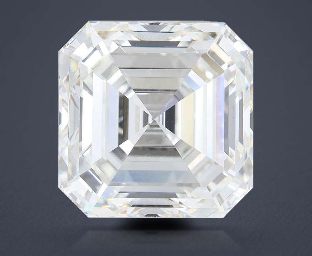 11.30ct G VVS2 Excellent Cut Asscher Lab Grown Diamond