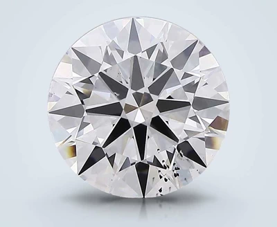 3.13ct F SI1 Rare Carat Ideal Cut Round Lab Grown Diamond