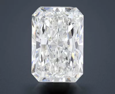 13.75ct F VS1 Rare Carat Ideal Cut Radiant Lab Grown Diamond