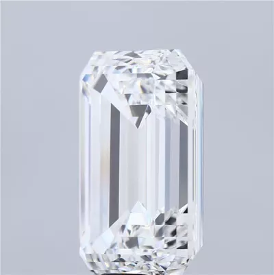 20.34ct F VVS2 Very Good Cut Emerald Lab Grown Diamond