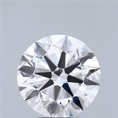 4.30ct F SI1 Rare Carat Ideal Cut Round Lab Grown Diamond