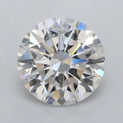3.08ct F VVS2 Rare Carat Ideal Cut Round Lab Grown Diamond