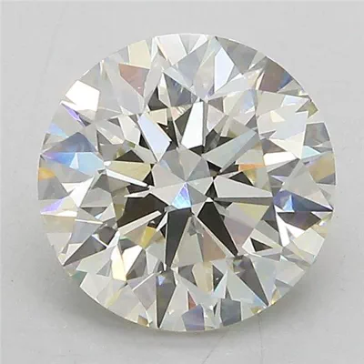 3.05ct J VS1 Excellent Cut Round Lab Grown Diamond
