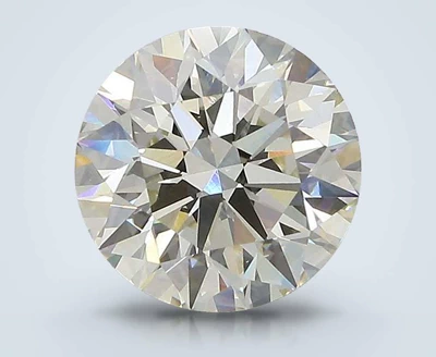 3.05ct J VS1 Excellent Cut Round Lab Grown Diamond