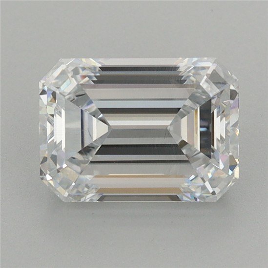 2.00ct E SI1 Rare Carat Ideal Cut Emerald Lab Grown Diamond