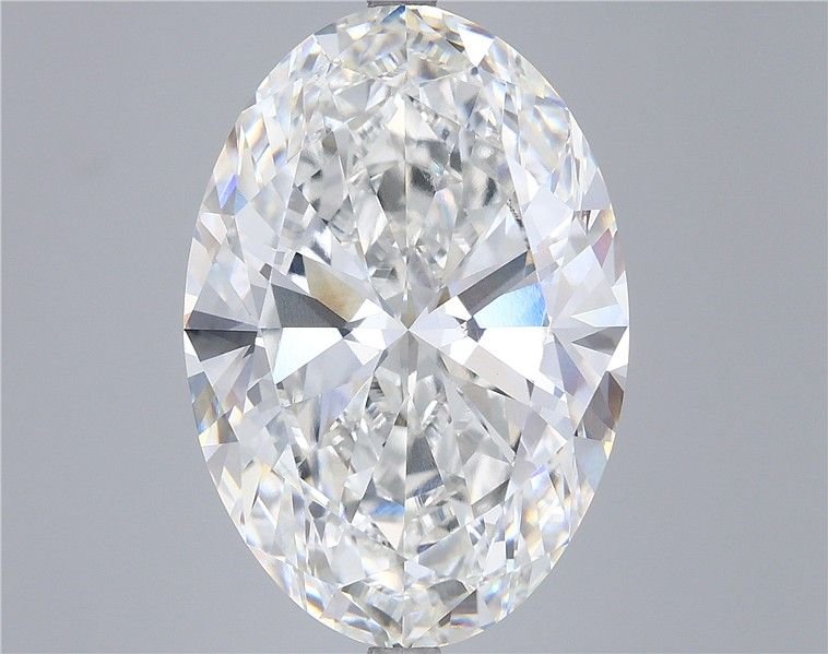13.03ct F VVS2 Very Good Cut Oval Lab Grown Diamond