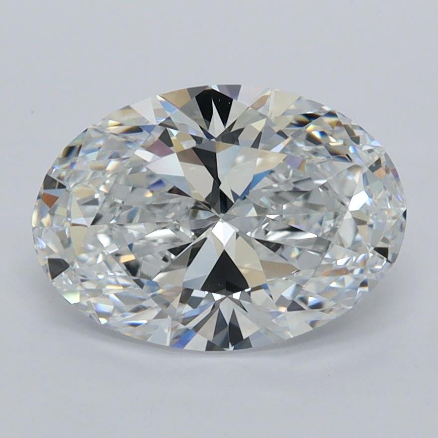 2.05ct D VVS1 Rare Carat Ideal Cut Oval Lab Grown Diamond