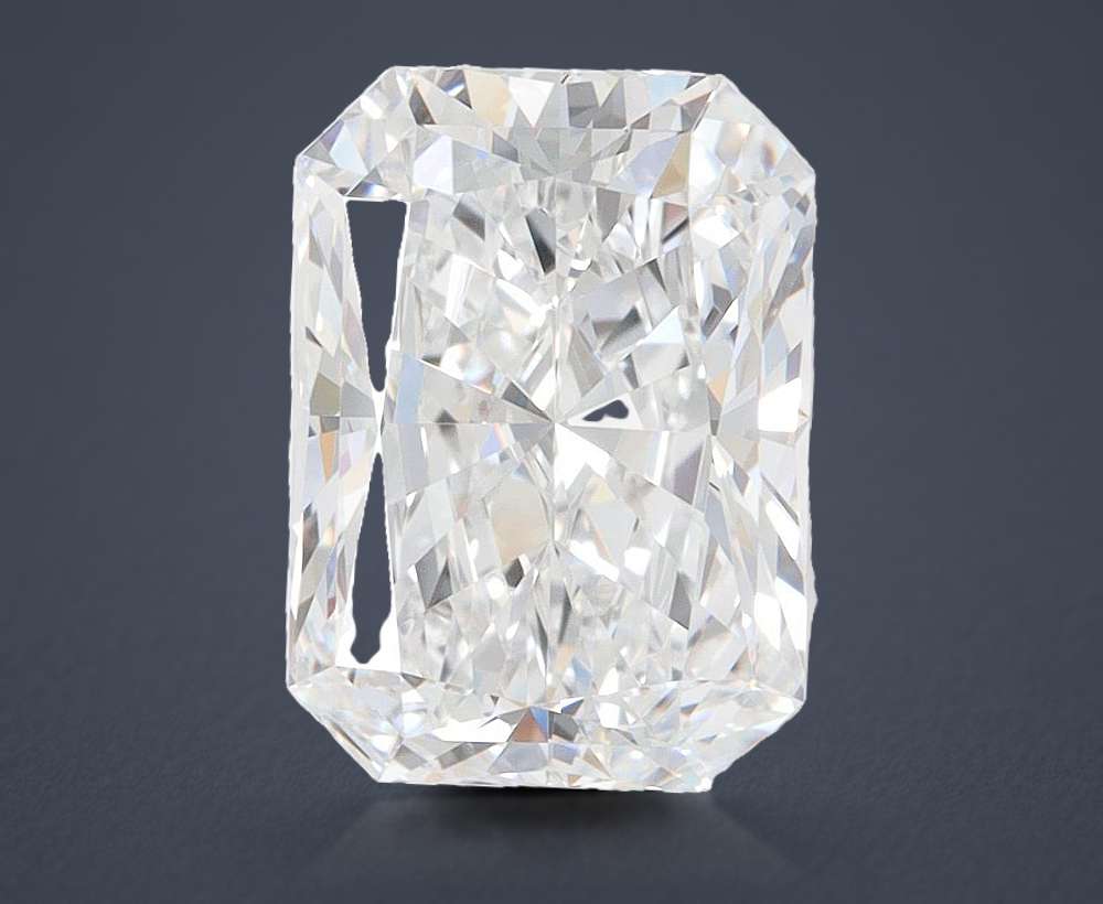 4.05ct E VVS2 Rare Carat Ideal Cut Radiant Lab Grown Diamond