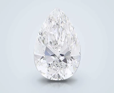 3.23ct E VS1 Rare Carat Ideal Cut Pear Lab Grown Diamond