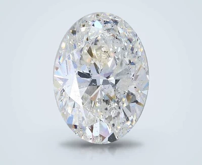 6.05ct H SI2 Very Good Cut Oval Diamond